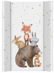 Ceba Baby pelenkázó lap puha 2 oldalú 50x70cm basic forest friends