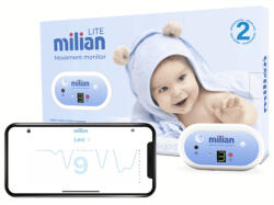 Milian légzésfigyelõ Lite Bluetooth 2db érzékelõlappal - vital24