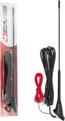 4Cars VW Golf Tetőantenna erősítővel, 40 cm, 5 mm (93220)