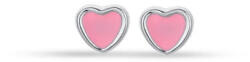 LUCA BARRA Acél lány fülbevaló, szív