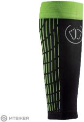Sidas Ultralight Run Calf Compression Sleeves, fekete/sárga (T4 (42-46 cm))