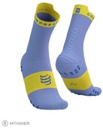 Compressport Pro Racing v4.0 Run High zokni, jacaranda/maize (T2 (EU 39 - 41))
