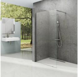 RAVAK Walk-In Wall perete cabină de duș walk-in 90 cm aluminiu luciu/sticla transparentă GW9W70C0SZ1 (GW9W70C0SZ1)