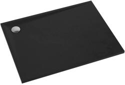 Schedline Libra Black Stone cădiță de duș dreptunghiulară 100x80 cm negru 3SP. L1P-80100/C/ST (3SPL1P80100CST)