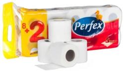 Perfex Pure White toalett papír 3 rétegű 10 tekercs (5999860406136)