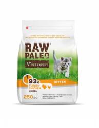 VetExpert Raw Paleo Kitten Turkey&Chicken cicáknak pulyka, csirke 250 g