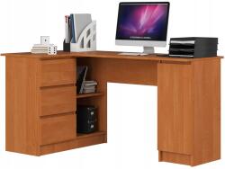 AKORD Sarok íróasztal B20 Bal éger 3 fiókos 155cm Akd (IP0PBIUOLC004)