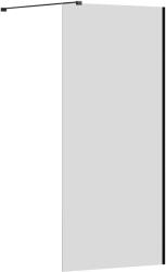 RAVAK Walk in Wall Air zuhanykabin fal walk-in 110 cm fekete matt/átlátszó üveg GW9WD0300Z1C (GW9WD0300Z1C)