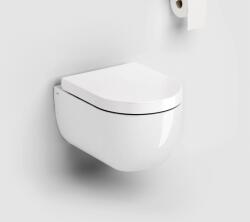 Clou BV Hammock wc csésze lassú záródású ülőkével függesztett dilettációs szivacs nélkül fehér fényes CL/04.01080 (CL0401080)