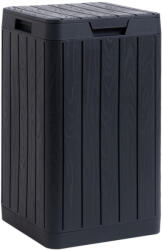 TOOMAX Rio Garden Grafit 80 Literes Műanyag Kültéri Szemetes - Grafit