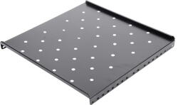 Spacer RAFT FIX SPACER 1U pentru rack 19", adancime 475mm, pt. cabinet de 800mm, sarcina maxima 60Kg, vopsea antistatic, otel 1.2mm, black, "SPSF-1U475-BK-03 (SPSF-1U475-BK-03) - pcone