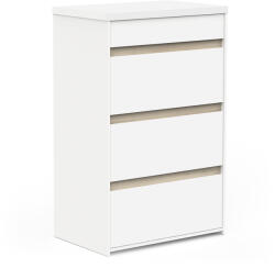  CLYDE keskeny komód - fehér (10000014476)