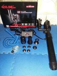 XiLong XL UV pompă de apă de acvariu și skimmer cu lampă (650 l/h | 7+5 w | 0, 7 m)