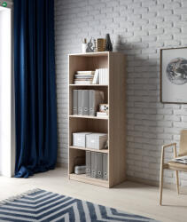 WIPMEB Könyvespolc Sonoma Tölgy Színben. TATRIS 09