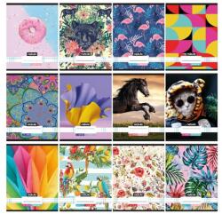 Nebulo Füzet, A4, kockás, 87-32, L-Design minták, Nebulo (DB01.08086) - nyomtassingyen