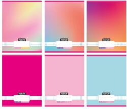 Nebulo Füzet, A4, kockás, 87-32, Monochrome és Gradient minták I. Nebulo (DB01.08090) - nyomtassingyen