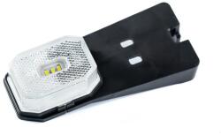 FRISTOM Helyzetjelző FT-001 fehér, sarokkonzol hosszú, FRISTOM (2FFT001BIV)