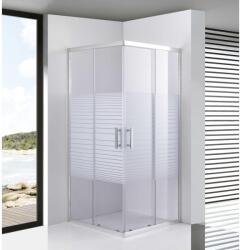 Water Fun Toulon || 6mm White zuhanykabin 80*80 190cm (ZWM-8019) - waterfun