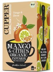 Cupper bio mangó és citrus tea 36 g - mamavita