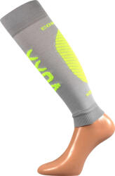 Voxx kompressziós hüvely Protect vádli világosszürke 1 pár L-XL 111951 (111951)