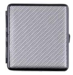 Angelo Cigaretta tárca - 20 cigaretta részére-textil mintájú világosszürke (A-806560-vilagosszürke)