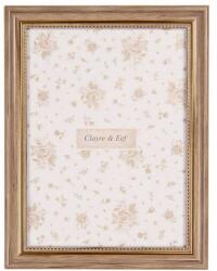 Clayre & Eef Barna színű fa fényképkeret - 18x2x13 cm (VR-2F1264S)