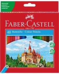 Faber-Castell Creioane Colorate 48 Culori Eco L Faber-Castell (FC120148)
