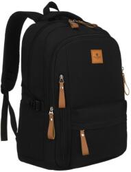  Peterson Hátizsák -PTN BHX-01-9242 BLACK-Fekete- 46 X 30 X 20 Cm (5903051249242)