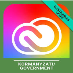 Adobe Creative Cloud Pro Plus for teams - Kormányzati, Többnyelvű, Új előfizetés, 12 hónap (30002228CC01A12)