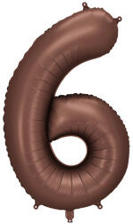  6'' számú fólia lufi, 86 cm, mokka (FB1S-6-494)