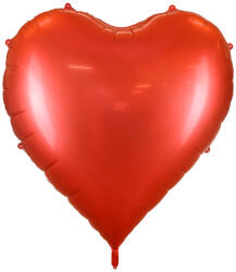  XXL fólia lufi Szív, 136x129 cm, piros (FB260)