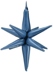  3D fóliás léggömb Star, 50cm, sötétkék (FB259T-074)