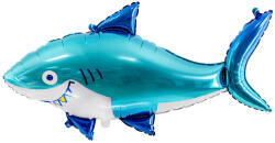  Fólia léggömb Shark, 102x62 cm, mix (FB69)