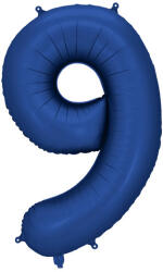  9-es számú fóliás léggömb, 86 cm, sötétkék (FB1S-9-074)