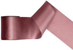  Szatén szalag, sötét poros rózsa, 100mm/25m (TS100-081BRC)
