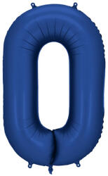  0' számú fólia léggömb, 86 cm, sötétkék (FB1S-0-074)