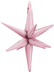  3D fólia lufi Star, 70cm, világos rózsaszín (FB258T-081J)
