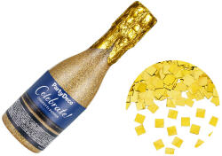  Pezsgős konfettiágyú, arany, 20, 5 cm (TUKSZ20-019)