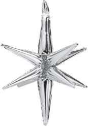  3D fólia lufi Star, 105cm, ezüst (FB257M-018)