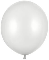  Erős léggömbök 43 cm, metál ezüst hó (1 db / 25 db) (SB18M-018-25)