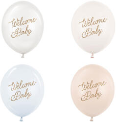  Lufi 30 cm, Welcome Baby, kék mix (1 db / 50 db. ) (SB14P-342-001)