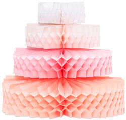  Selyempapír dekoráció Torta, 23 cm, mix (DB7)
