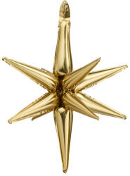  3D fólia lufi Star, 70cm, arany (FB258T-019)