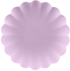  Műanyag tányérok Fodor, 22 x 22 cm, lila (1 pkt / 4 db. ) (TPL1-014)