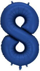  8-as' számú fóliás léggömb, 86 cm, sötétkék (FB1S-8-074)