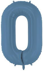  0'' számú fóliás léggömb, 86 cm, sötétkék (FB1T-0-074)