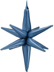  3D fóliás léggömb Star, 105cm, sötétkék (FB257T-074)