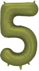  5'' számú fólia lufi, 86 cm, olíva (FB1S-5-097)