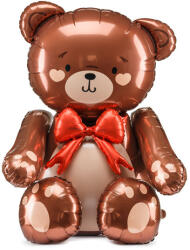  Álló fólia lufi Teddy Bear, 75x84cm, mix (FB262)