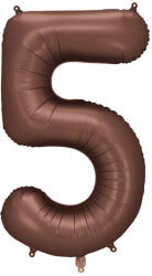  5'' számú fólia lufi, 86 cm, mokka (FB1S-5-494)